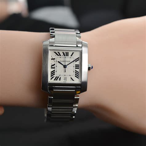 cartier tank française watch